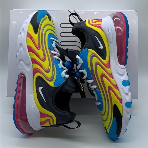 NIKE AIR MAX 270 REACT ENG laser blue/white-anthra - Picture 11 of 16